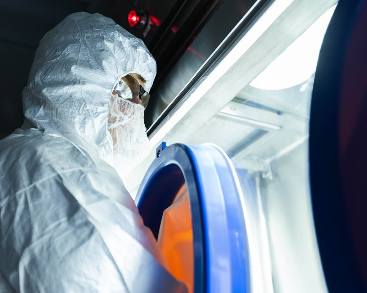 One of the expert team members at Gannet BioChem