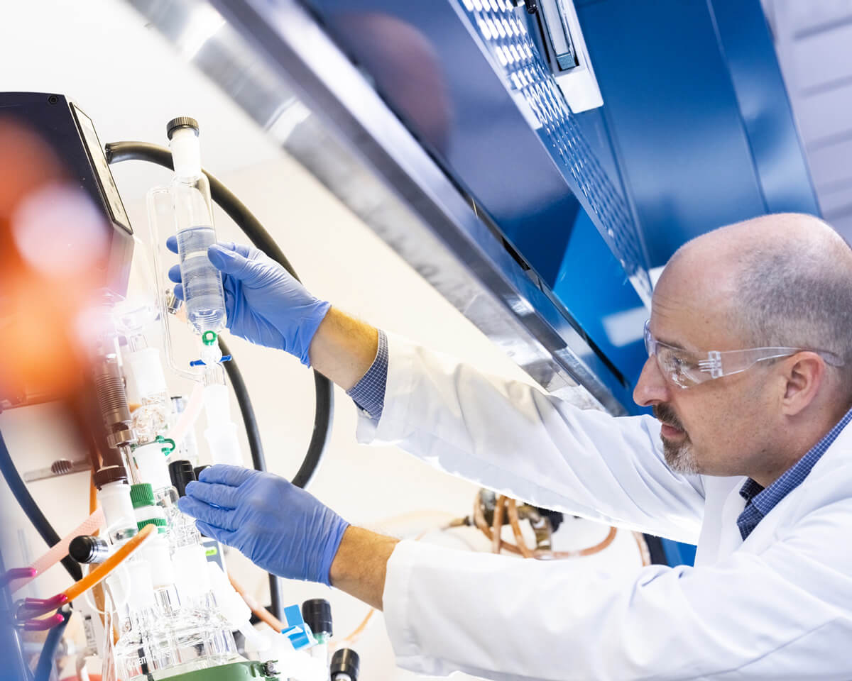 GBC-15 A member of the Gannet BioChem cGMP manufacturing team